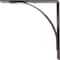 Ekena Millwork Morris Steel Bracket, Hammered Gray 3"W x 14"D x 14"H BKTM03X14X14MOHGY - alternate 10